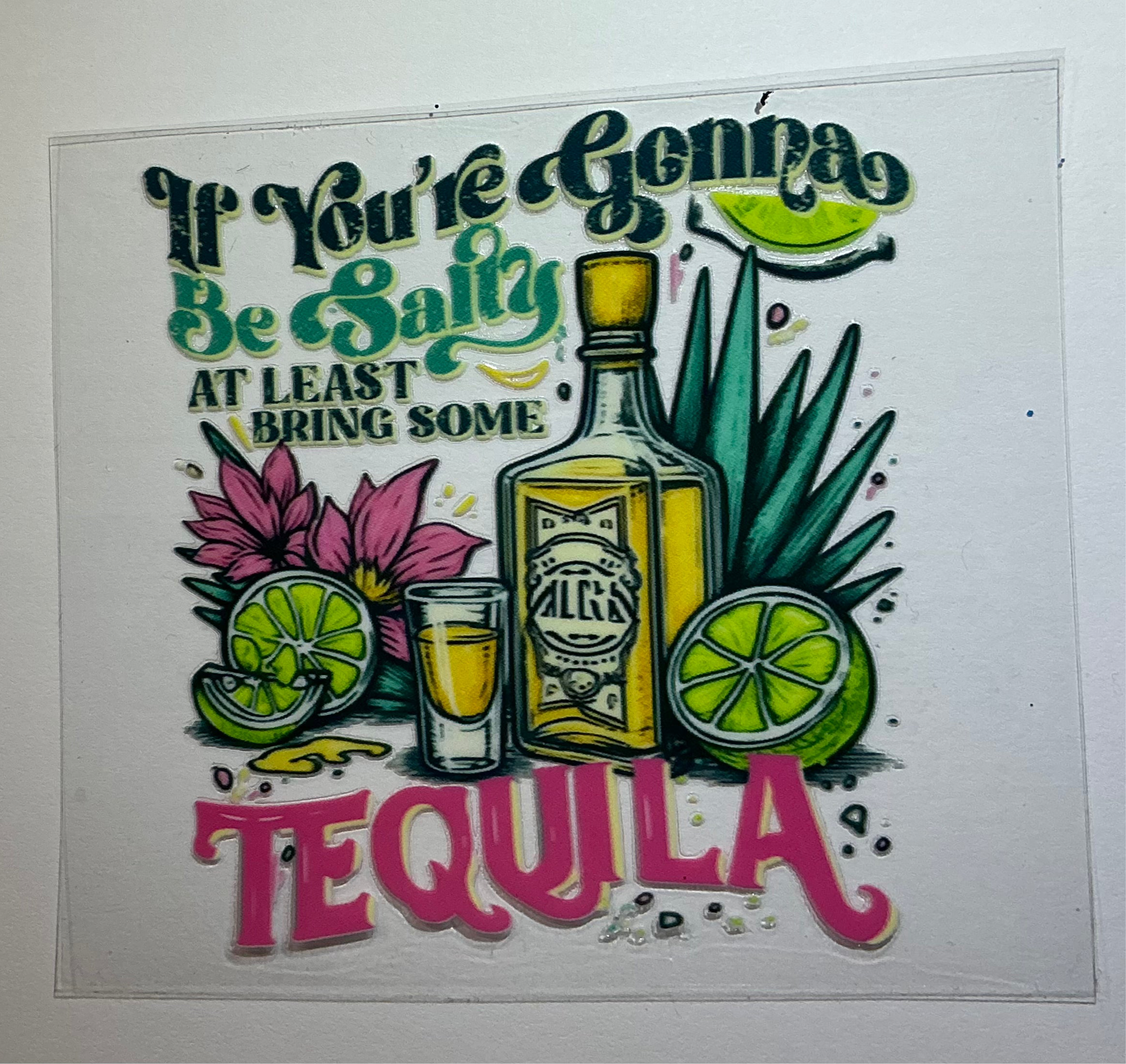 Salty tequila
