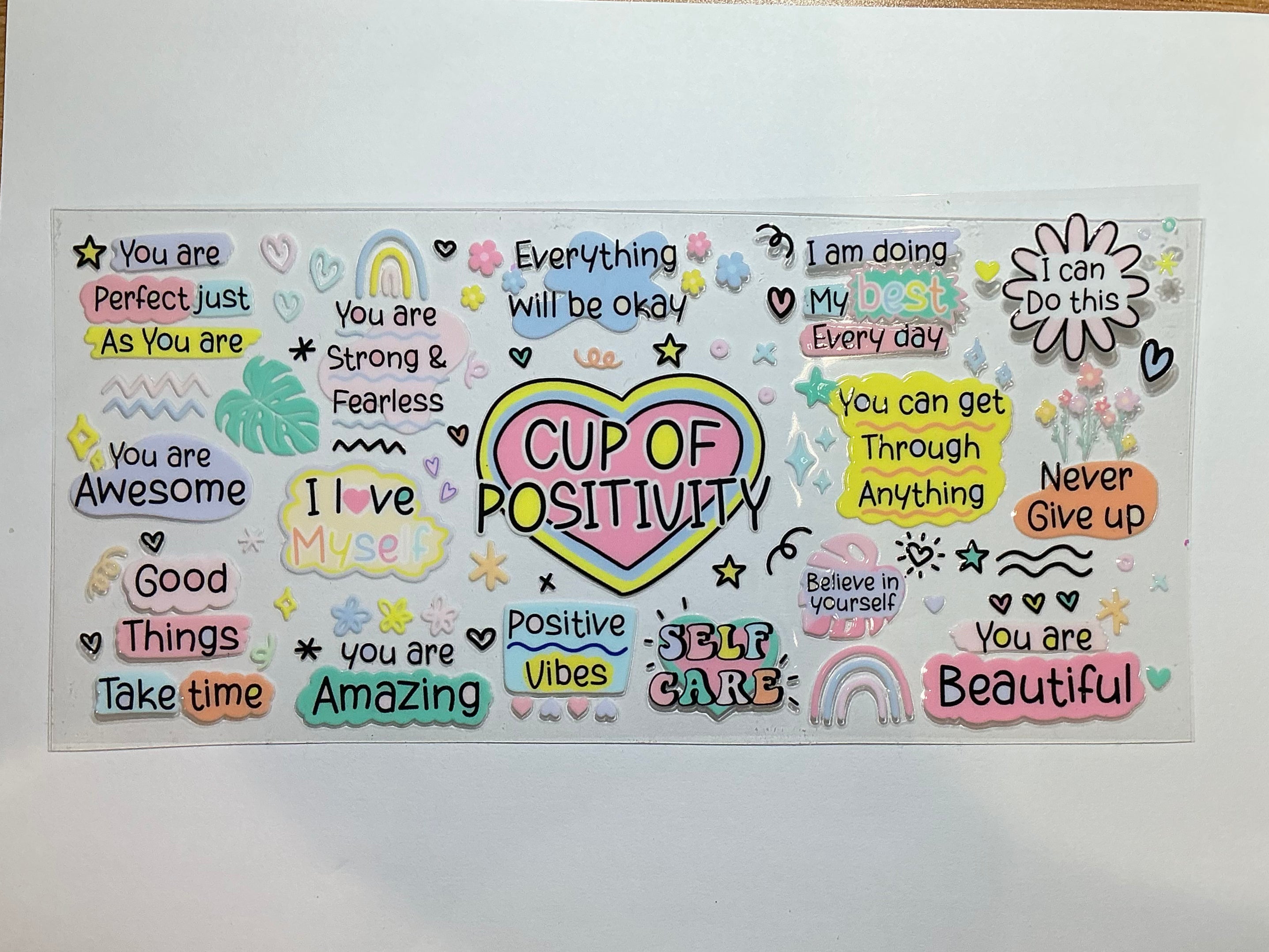 Cup of positivity
