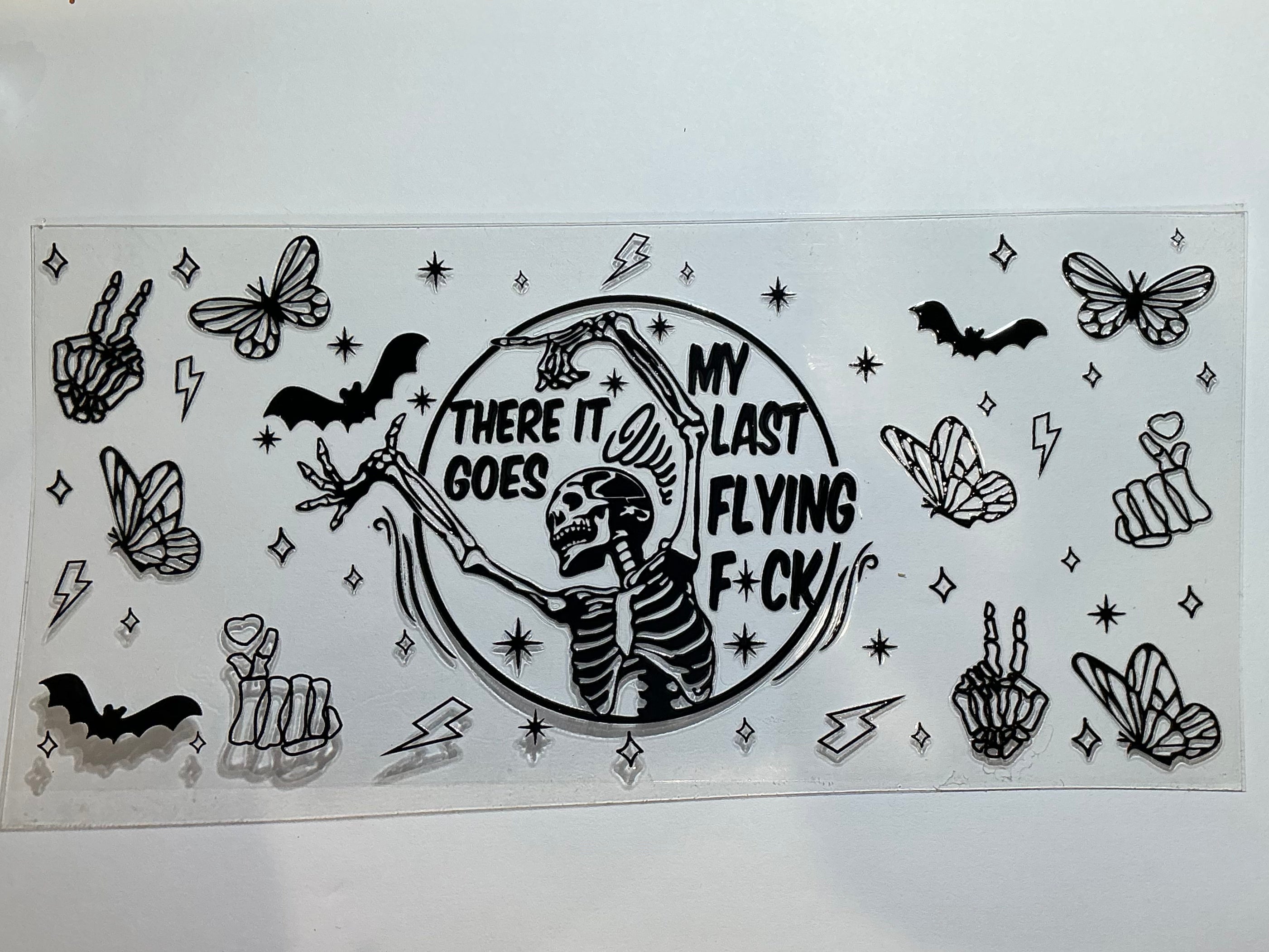 My last flying fuck
