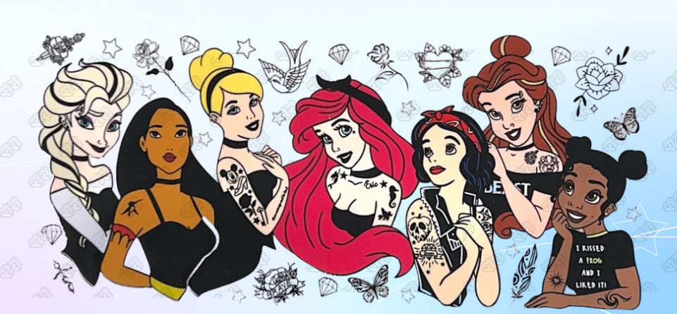 Tattooed princess