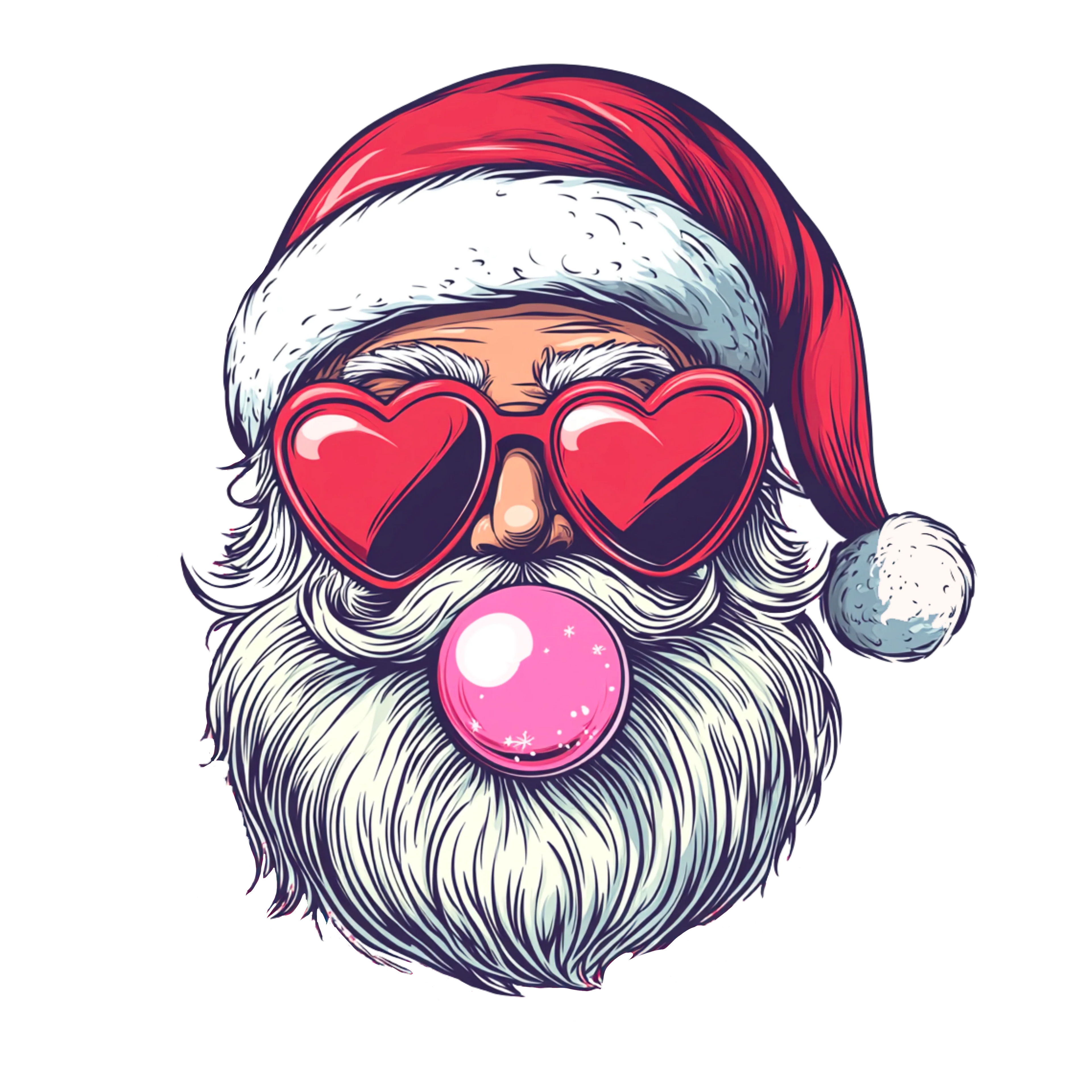 Bubblegum Santa