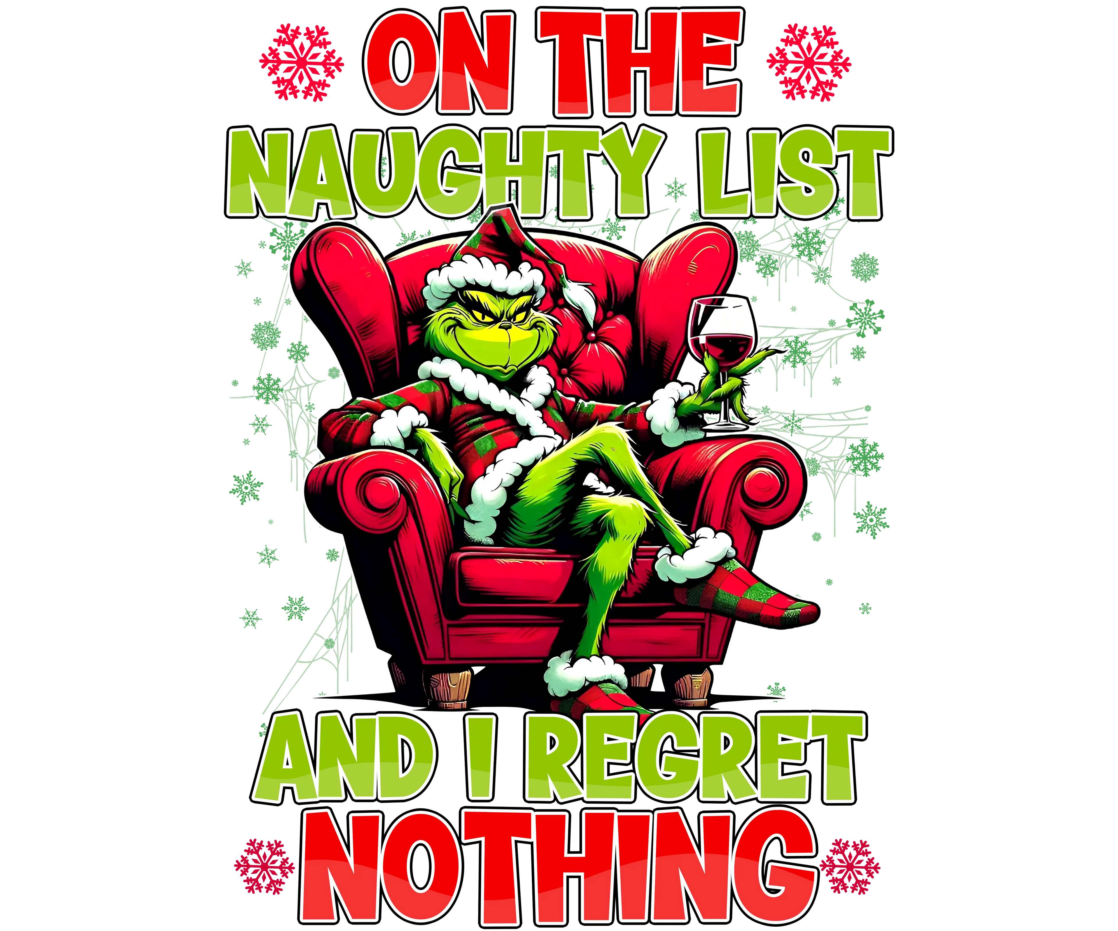 Naughty list grinch
